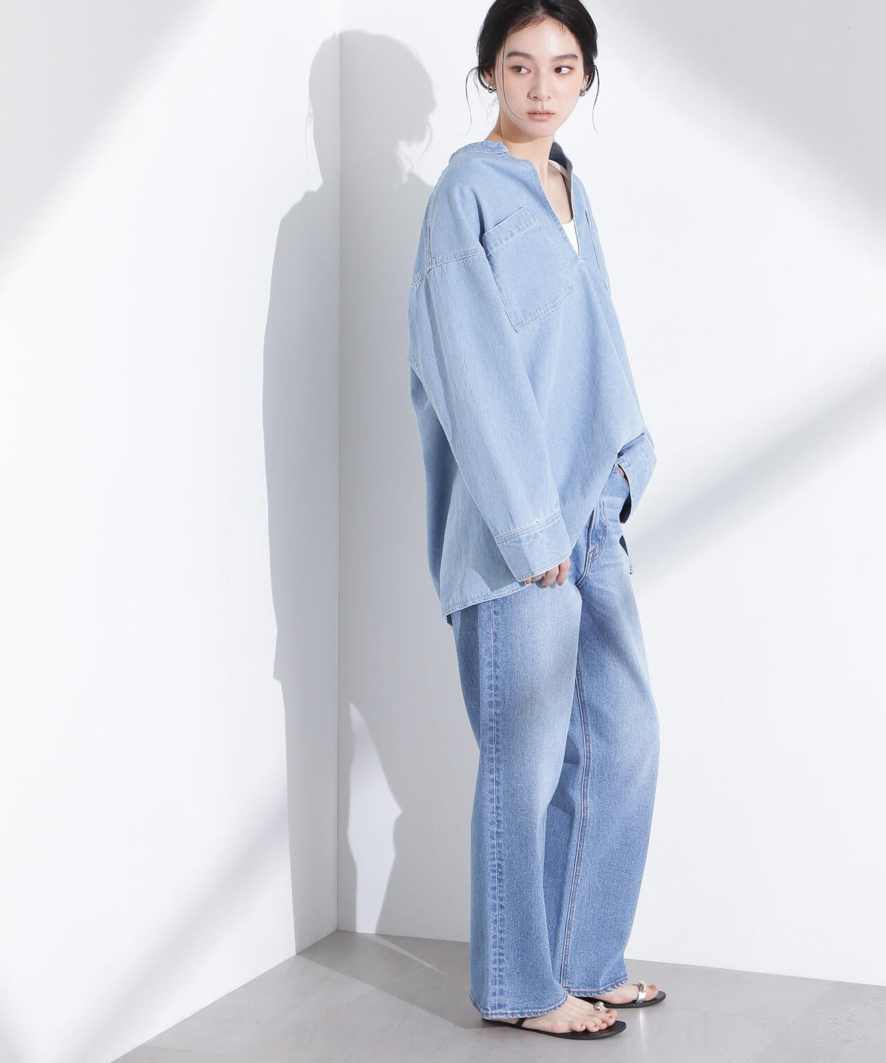 「MC」”TIMELESS WARDROBE”ストレートフィットデニム 6695127316