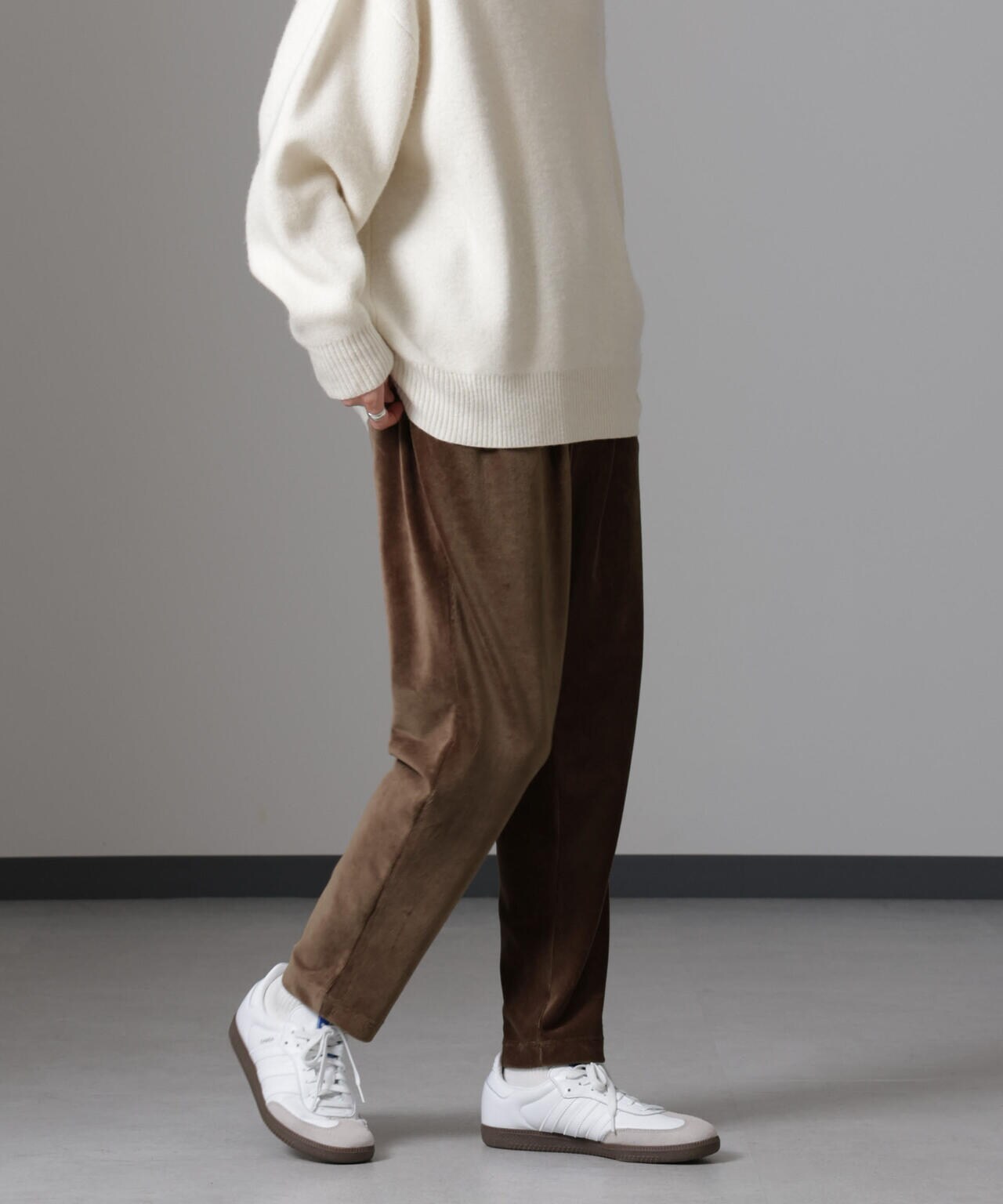 カットコーディロイロングパンツ 6684227230