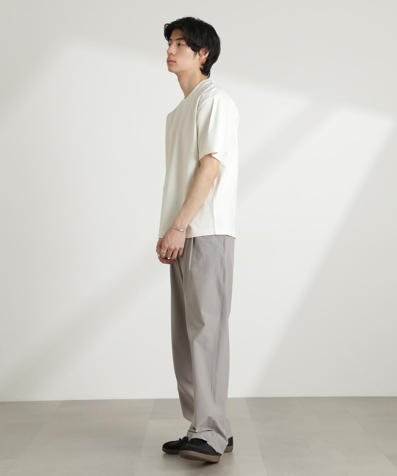 ダブルスムースクルーネックBIGTシャツ 半袖 6725124213