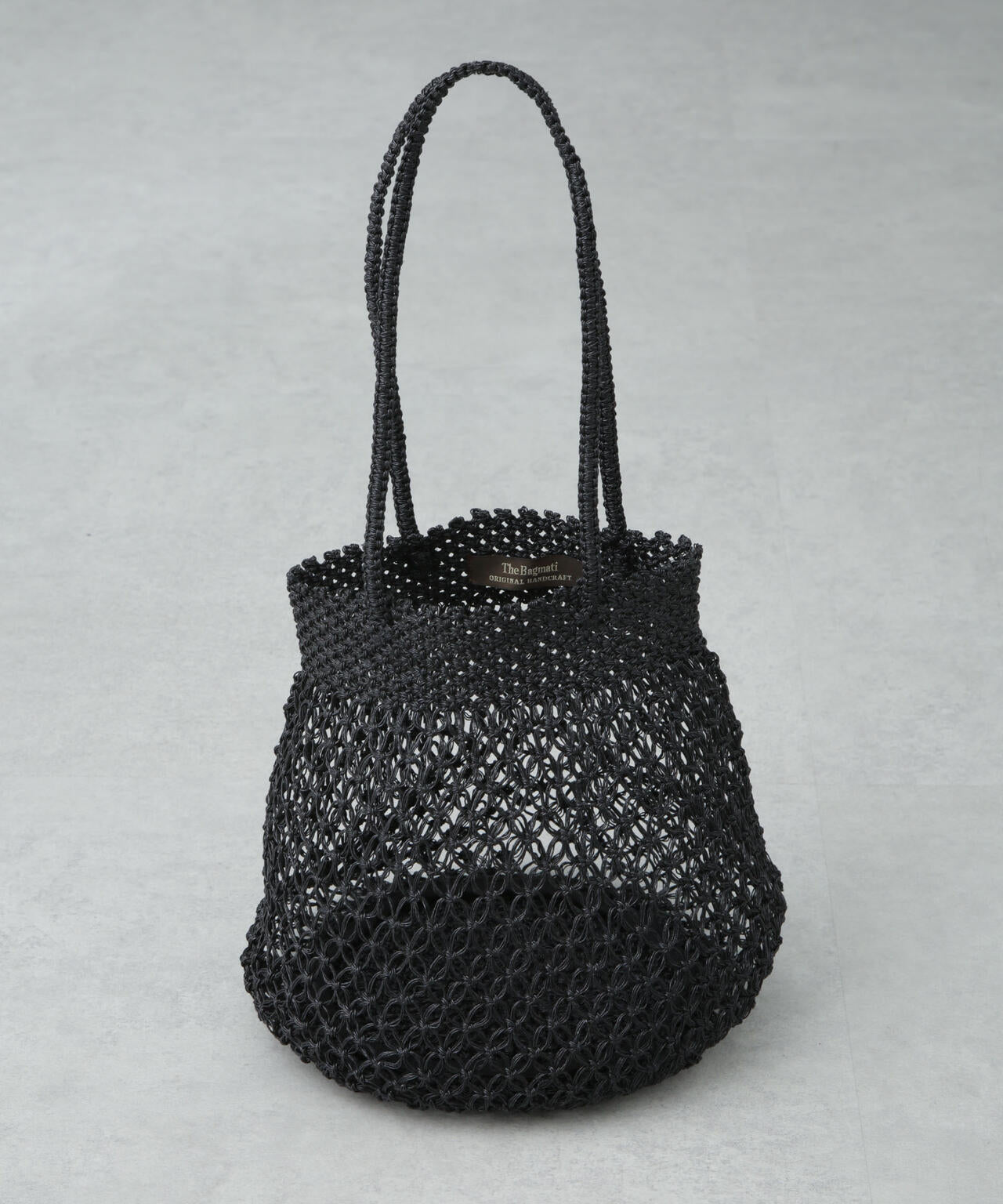 The Bagmati/メタリック マクラメバッグ 6715132058
