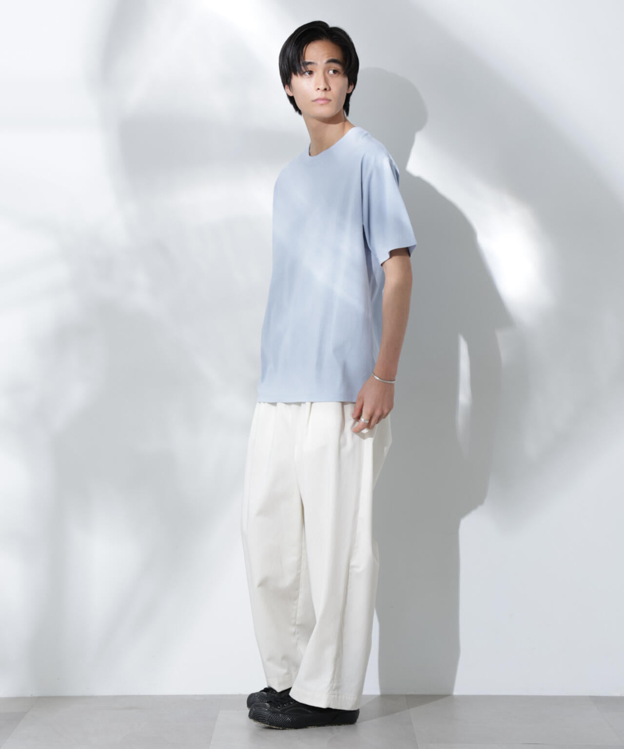 Anti Soaked(R)汗染み防止 De Light ミドルシルエットTシャツ 6685124211