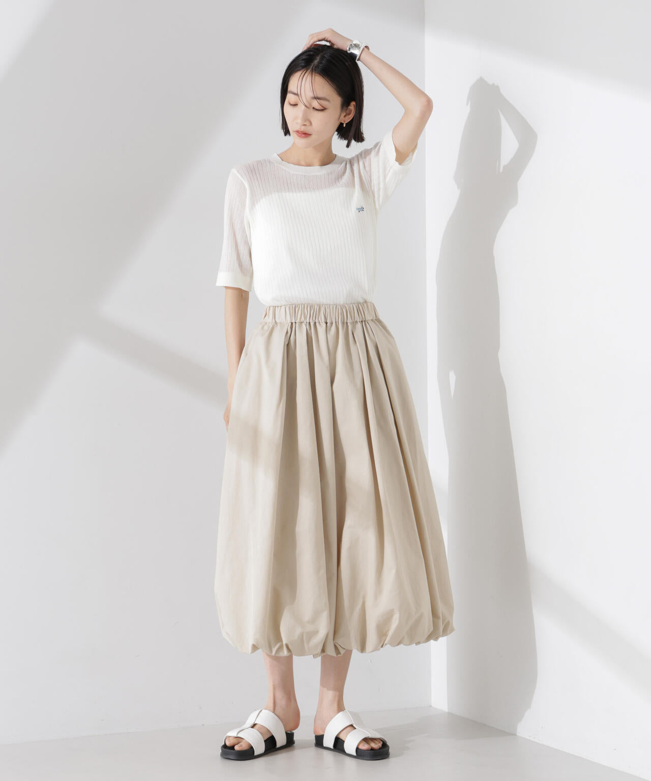 PENNEYS別注TheFOXシアーリブニットトップス 6735122326