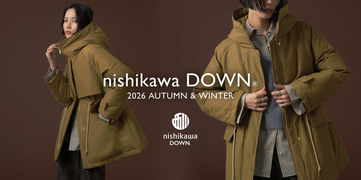 WP260814　nishikawa DOWN(R) 2026 AUTUMN&WINTER