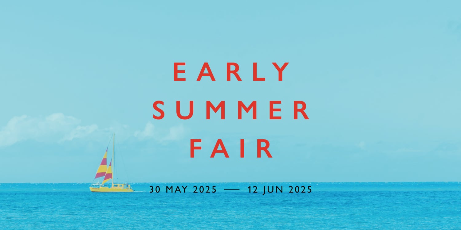 Early Summer FAIR | 初夏アイテムが今だけタイムセール価格に！