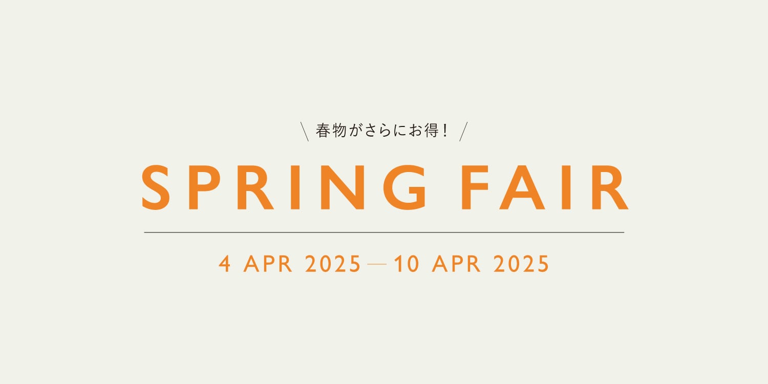 【WOMEN】 SPRING FAIR 2025