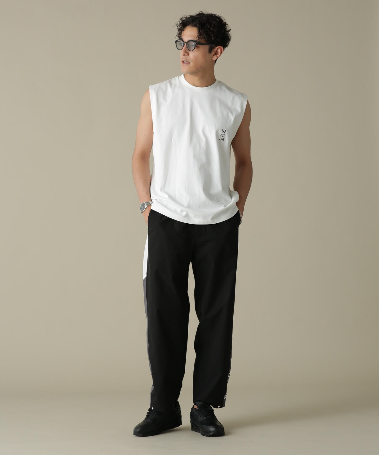 「NJ/CLUB」PARKSTOCK トラックパンツ(セットアップ可) 6684127220