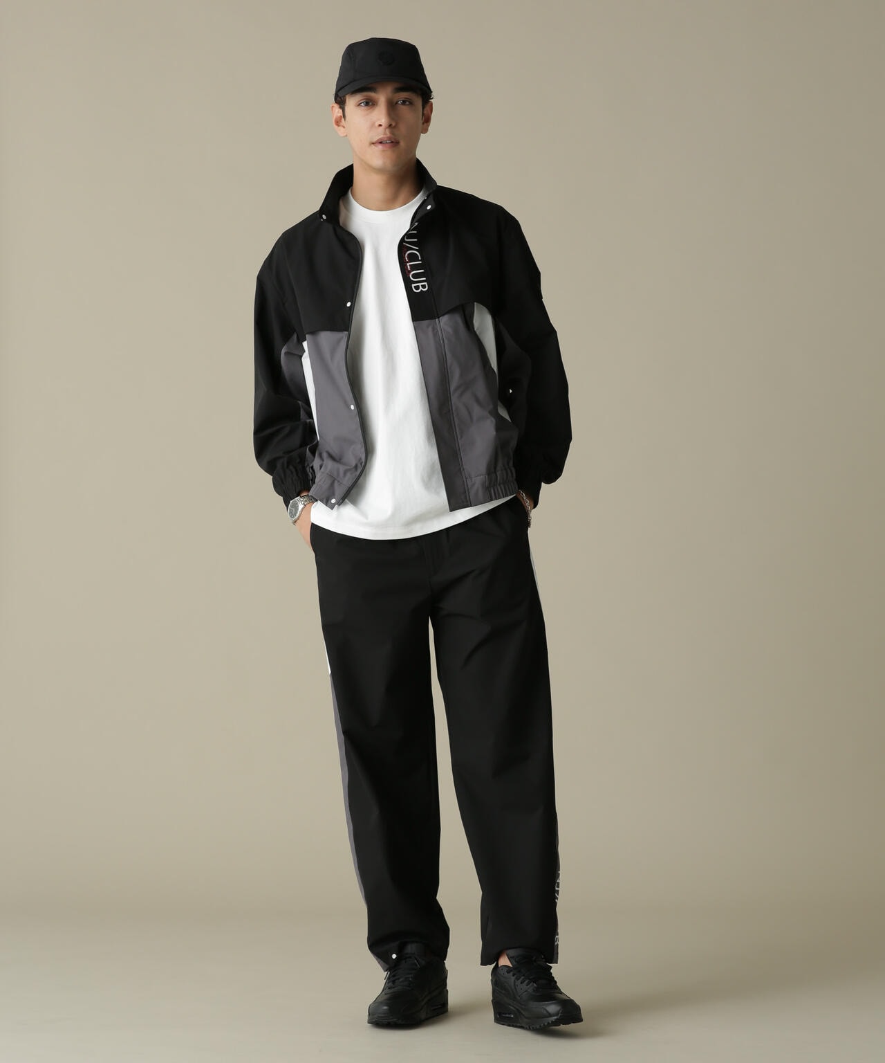 「NJ/CLUB」PARKSTOCK トラックパンツ(セットアップ可) 6684127220