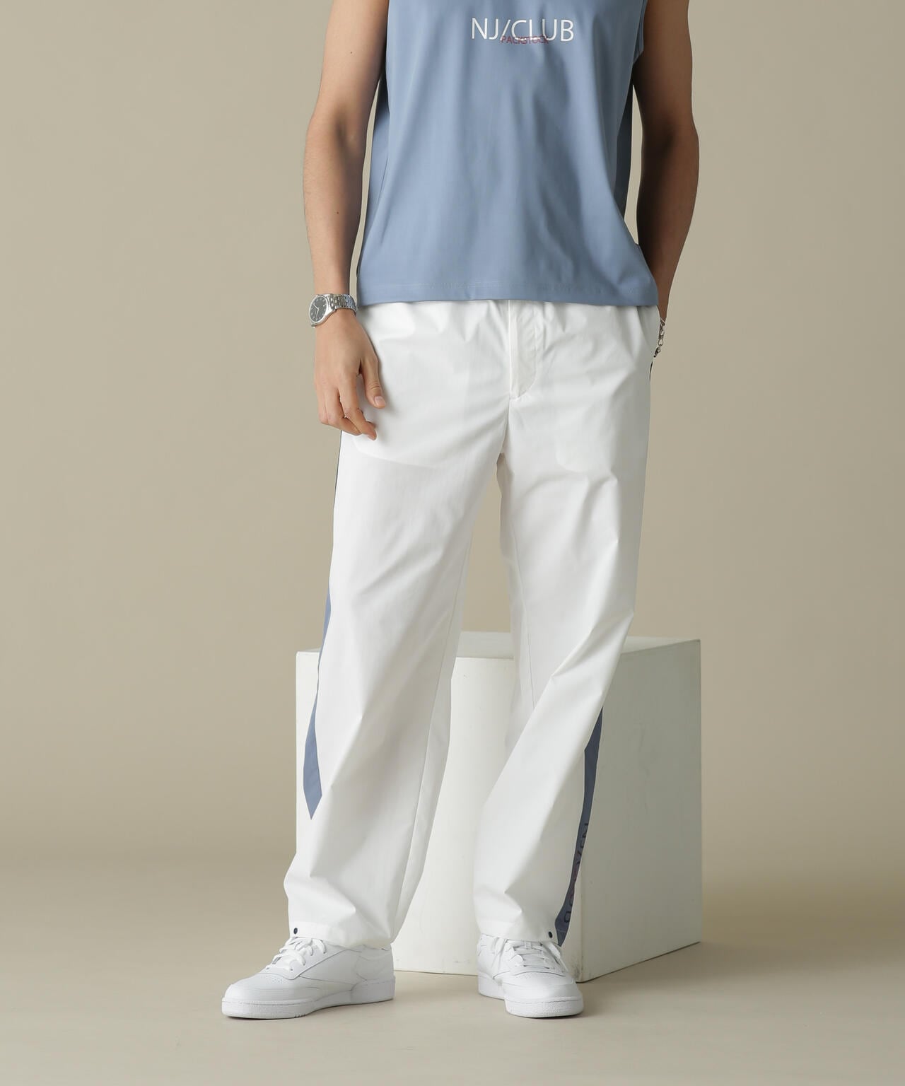 「NJ/CLUB」PARKSTOCK トラックパンツ(セットアップ可) 6684127220