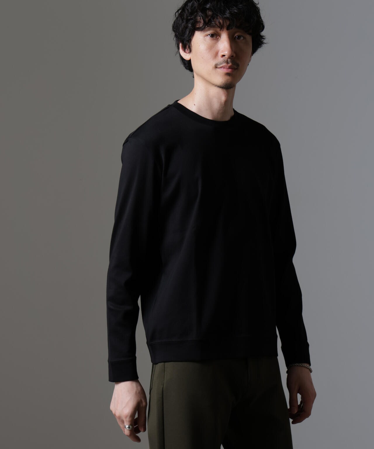 ｢FORMAL JERSEY｣クルーネックカットソー長袖 6684223215