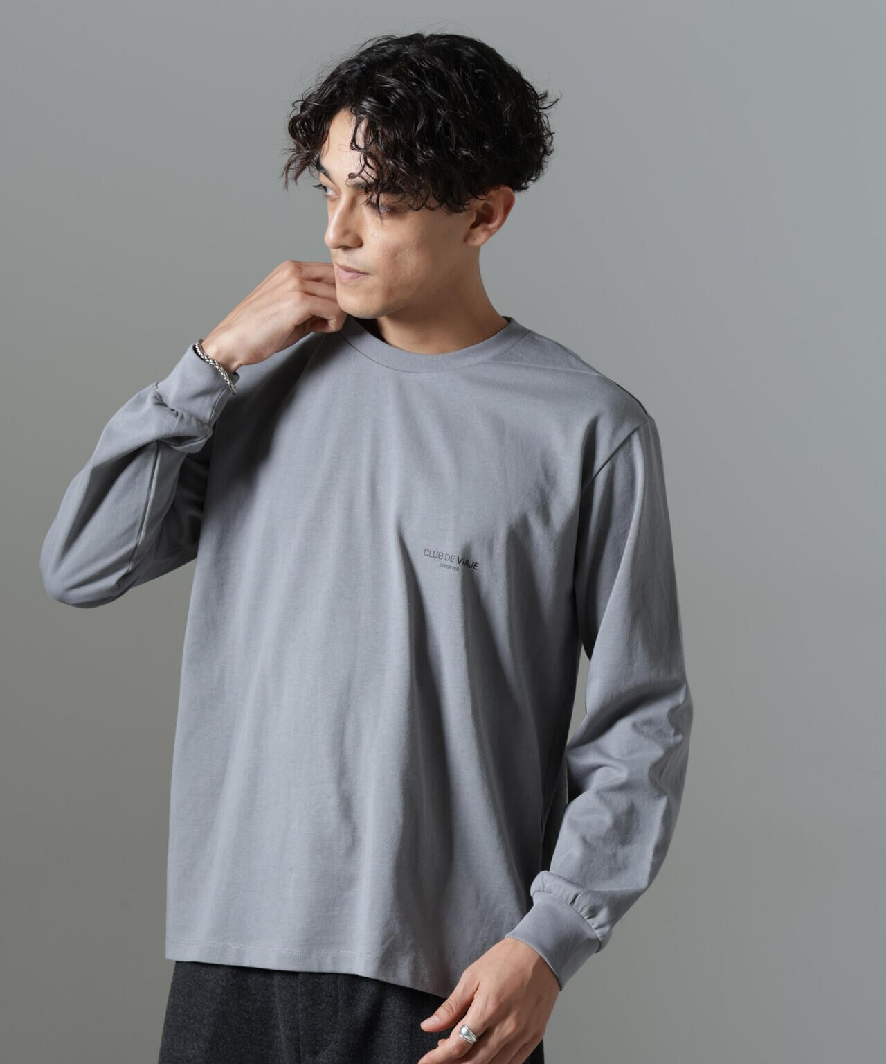 ｢NJ/CLUB｣PARKSTOCK プリントロングスリーブTシャツ 6684223222