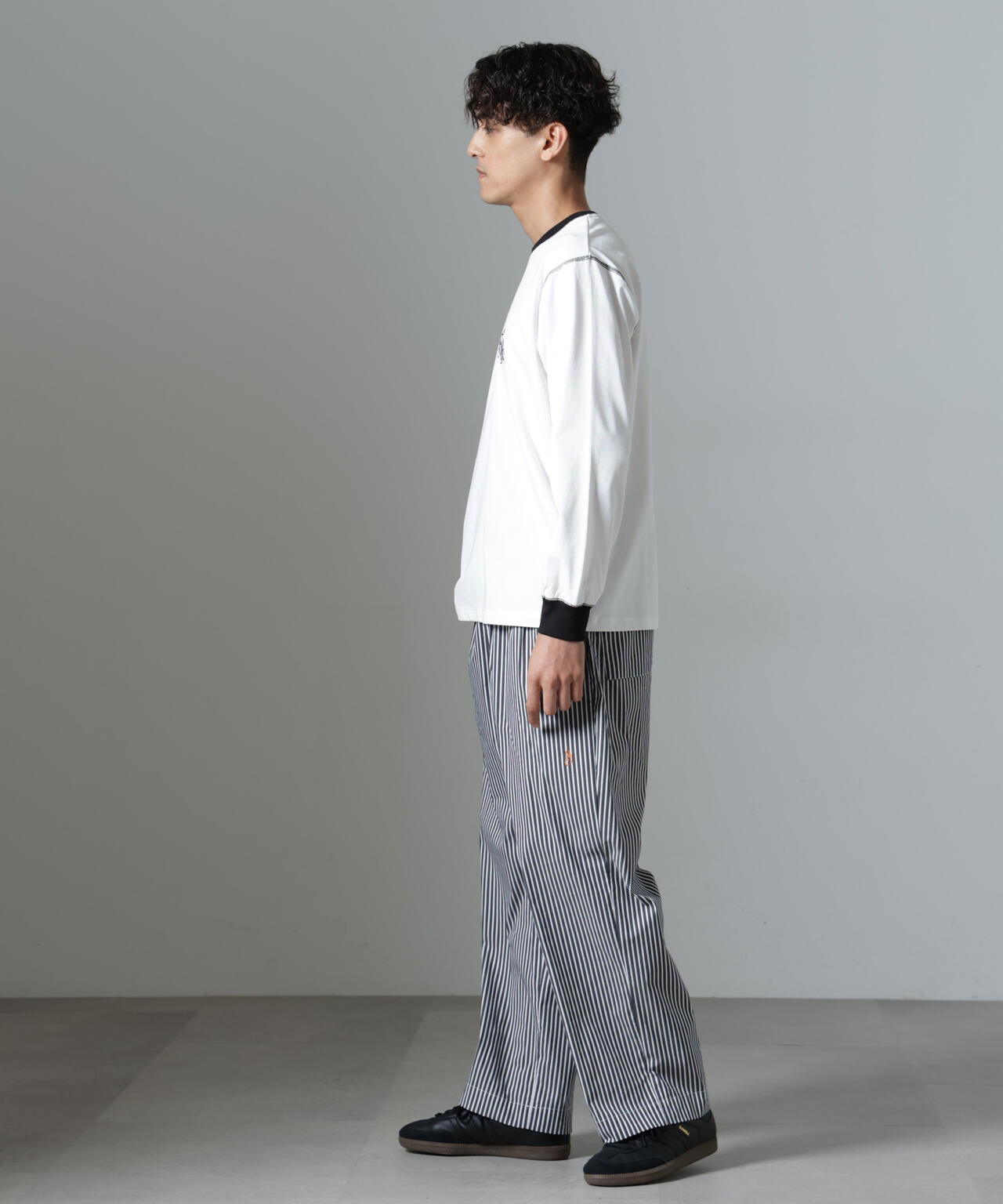 ｢NJ/CLUB｣PARKSTOCK ロゴ刺繍ロングスリーブTシャツ 6684223229