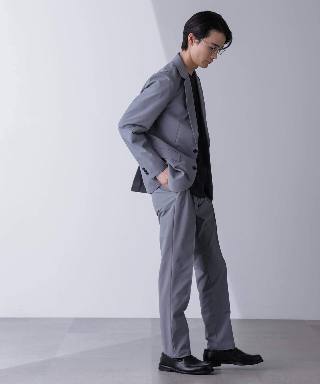 「N TROUSERS PREMIUM」TEXBRID(R)撥水ストレッチパンツ(セットアップ可) 6684229201