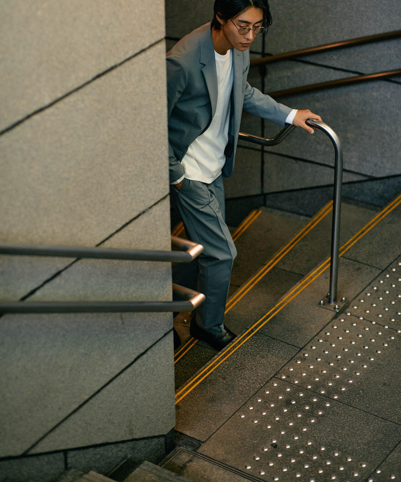 「N TROUSERS PREMIUM」TEXBRID(R)撥水ストレッチパンツ(セットアップ可) 6684229201