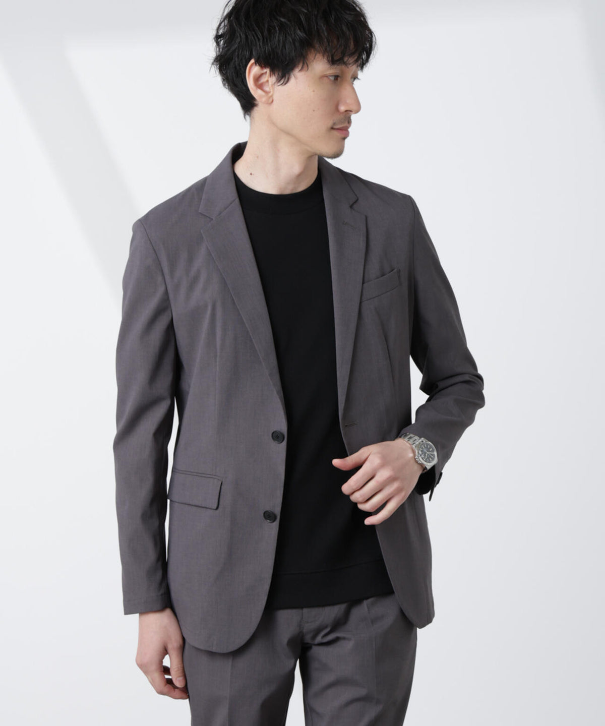 ｢Damerino｣TEXBRID(R)×ECOBLUEトロストレッチセットアップ 6685118206