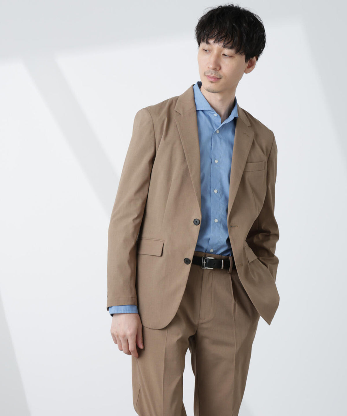 ｢Damerino｣TEXBRID(R)×ECOBLUEトロストレッチセットアップ 6685118206