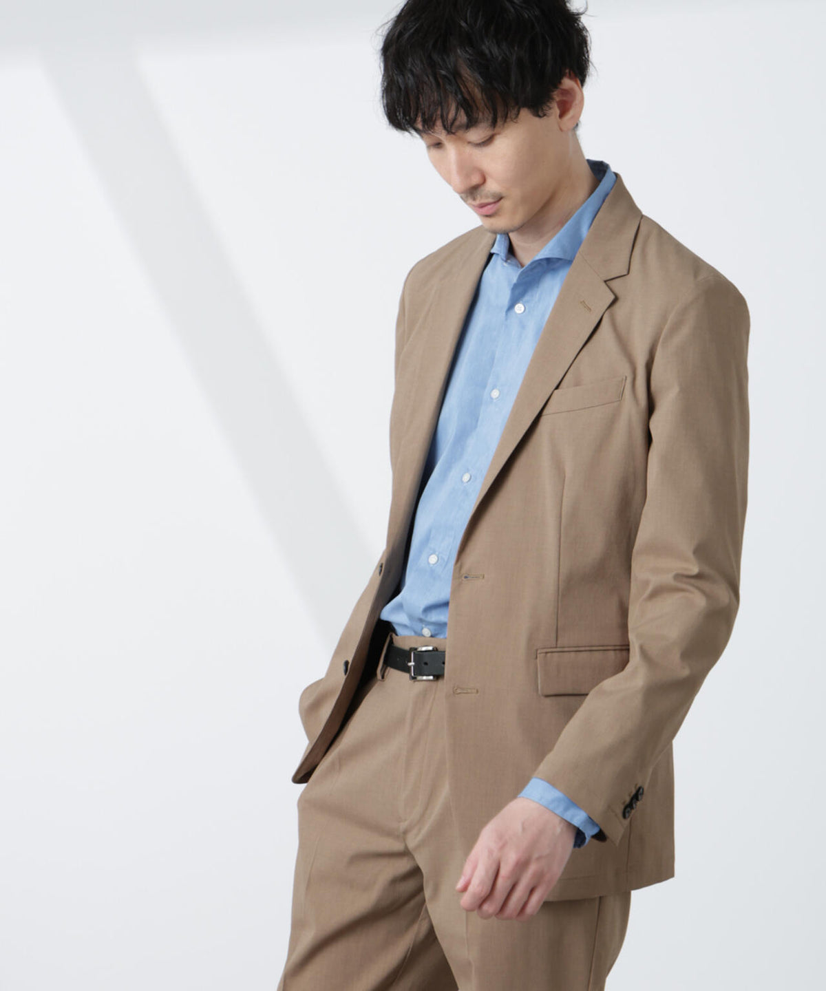 ｢Damerino｣TEXBRID(R)×ECOBLUEトロストレッチセットアップ 6685118206