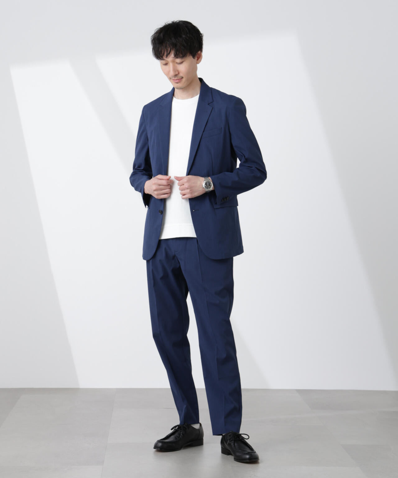 ｢Damerino｣TEXBRID(R)×ECOBLUEトロストレッチセットアップ 6685118206