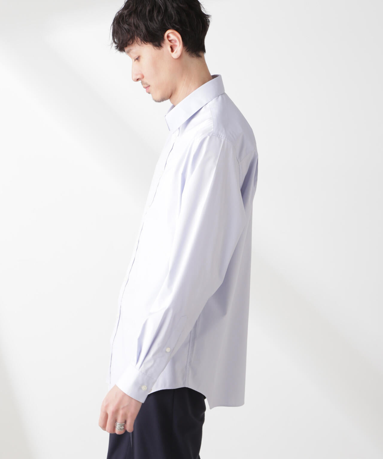 ESTENEIGE(R) レギュラーカラーシャツ 長袖/接触冷感 6685120225