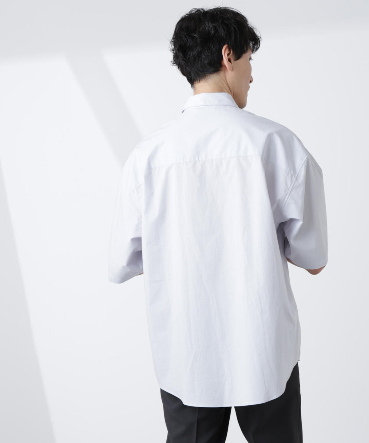 「大人のワイドシャツ」レギュラーカラー 半袖 6685121222