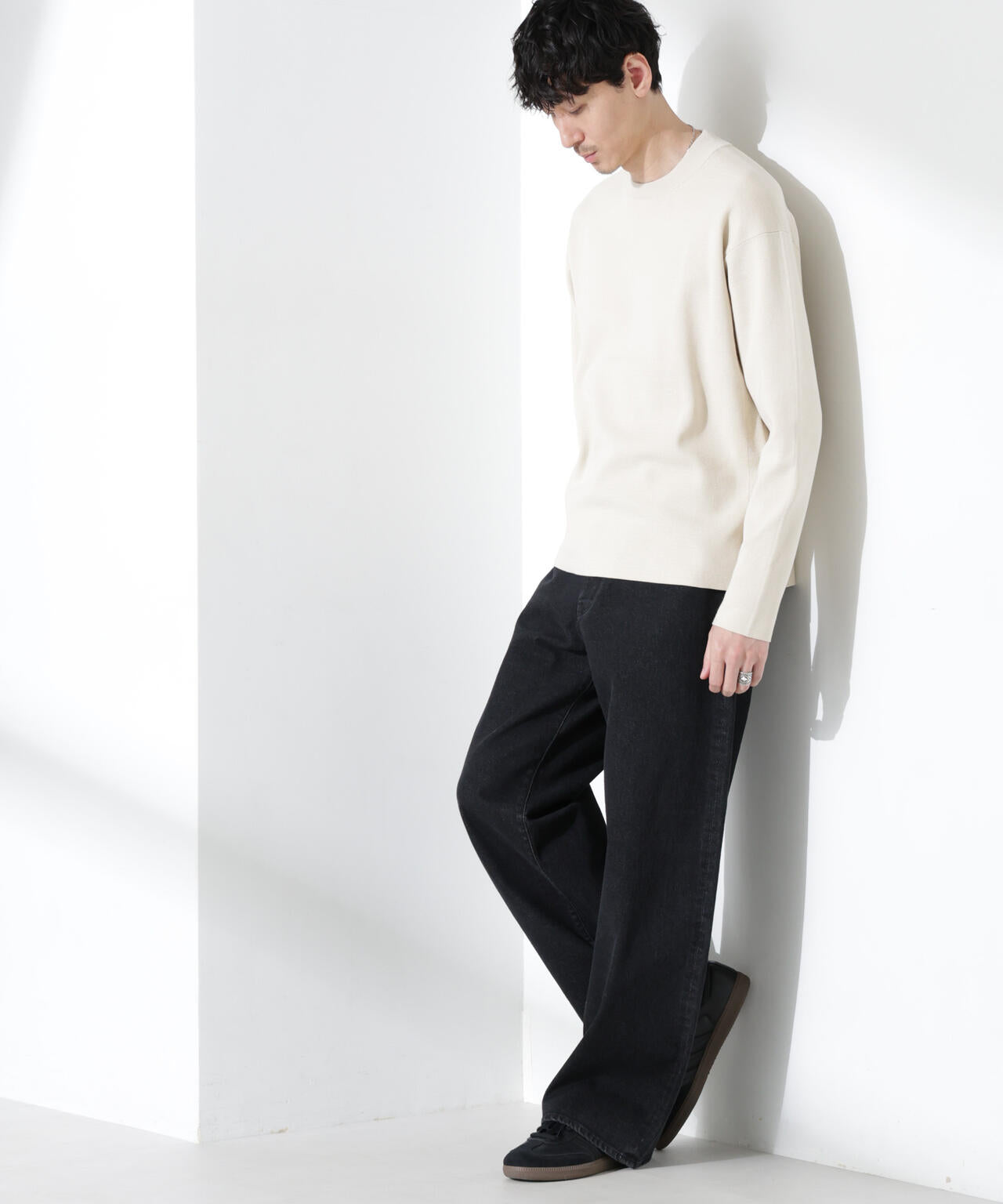 14ゲージミラノリブ ジャケTEE 長袖 （手洗い可能） 6685122211