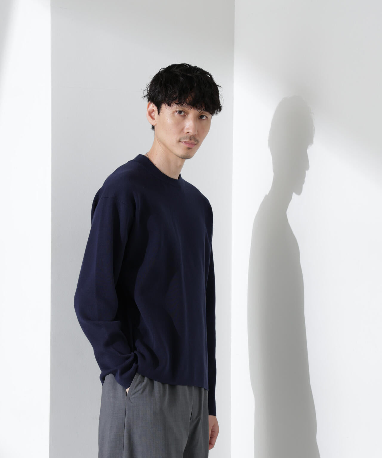 14ゲージミラノリブ ジャケTEE 長袖 （手洗い可能） 6685122211