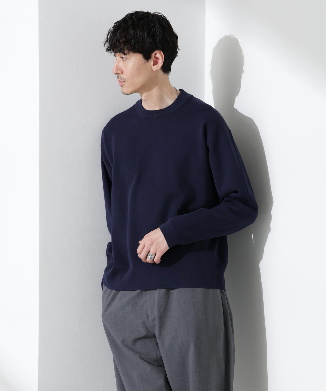 14ゲージミラノリブ ジャケTEE 長袖 （手洗い可能） 6685122211