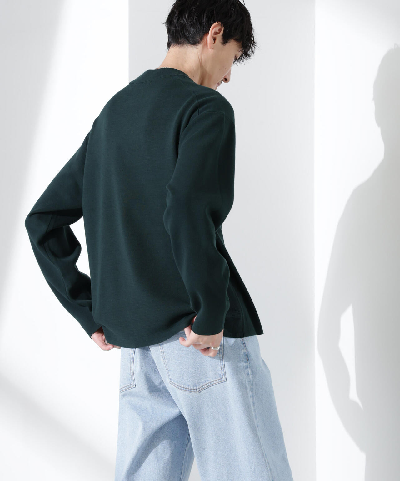 14ゲージミラノリブ ジャケTEE 長袖 （手洗い可能） 6685122211