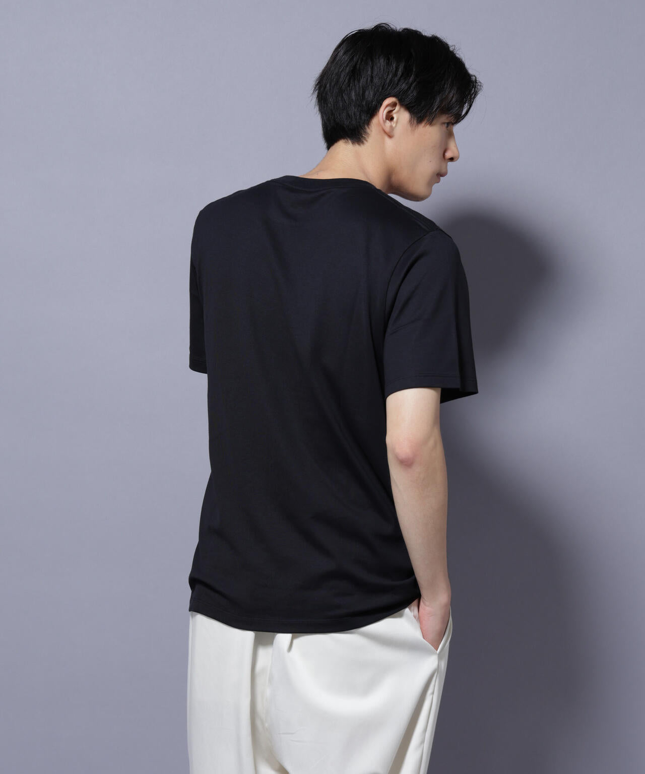 Anti Soaked(R) 汗染み防止 クルーネック レギュラーシルエットTシャツ 6685124202