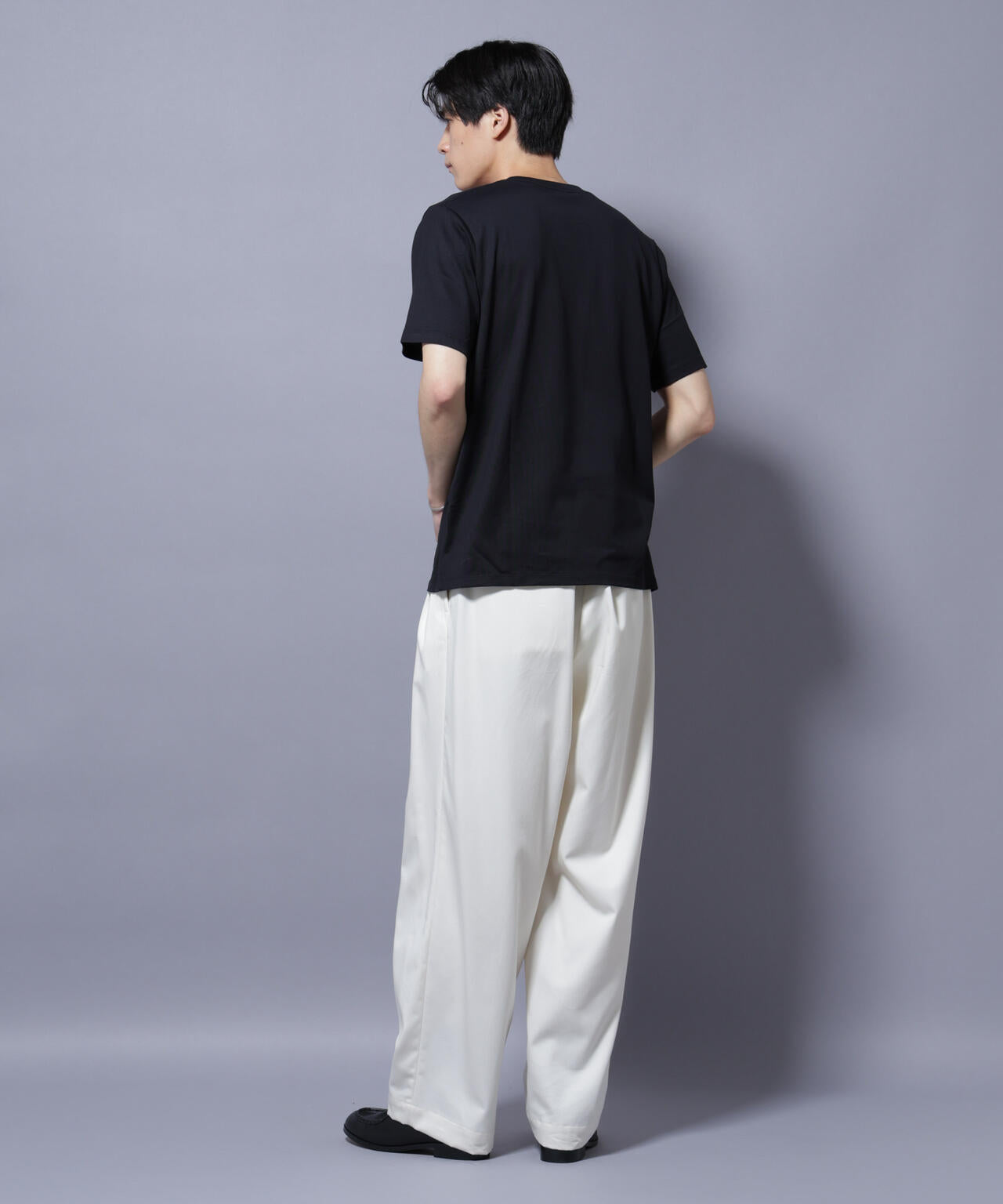 Anti Soaked(R) 汗染み防止 クルーネック レギュラーシルエットTシャツ 6685124202
