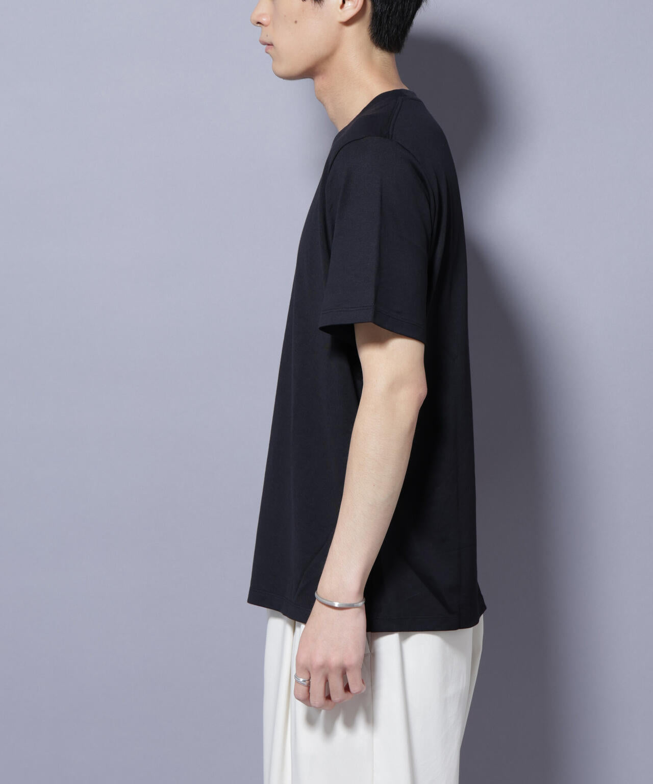 Anti Soaked(R) 汗染み防止 クルーネック レギュラーシルエットTシャツ 6685124202