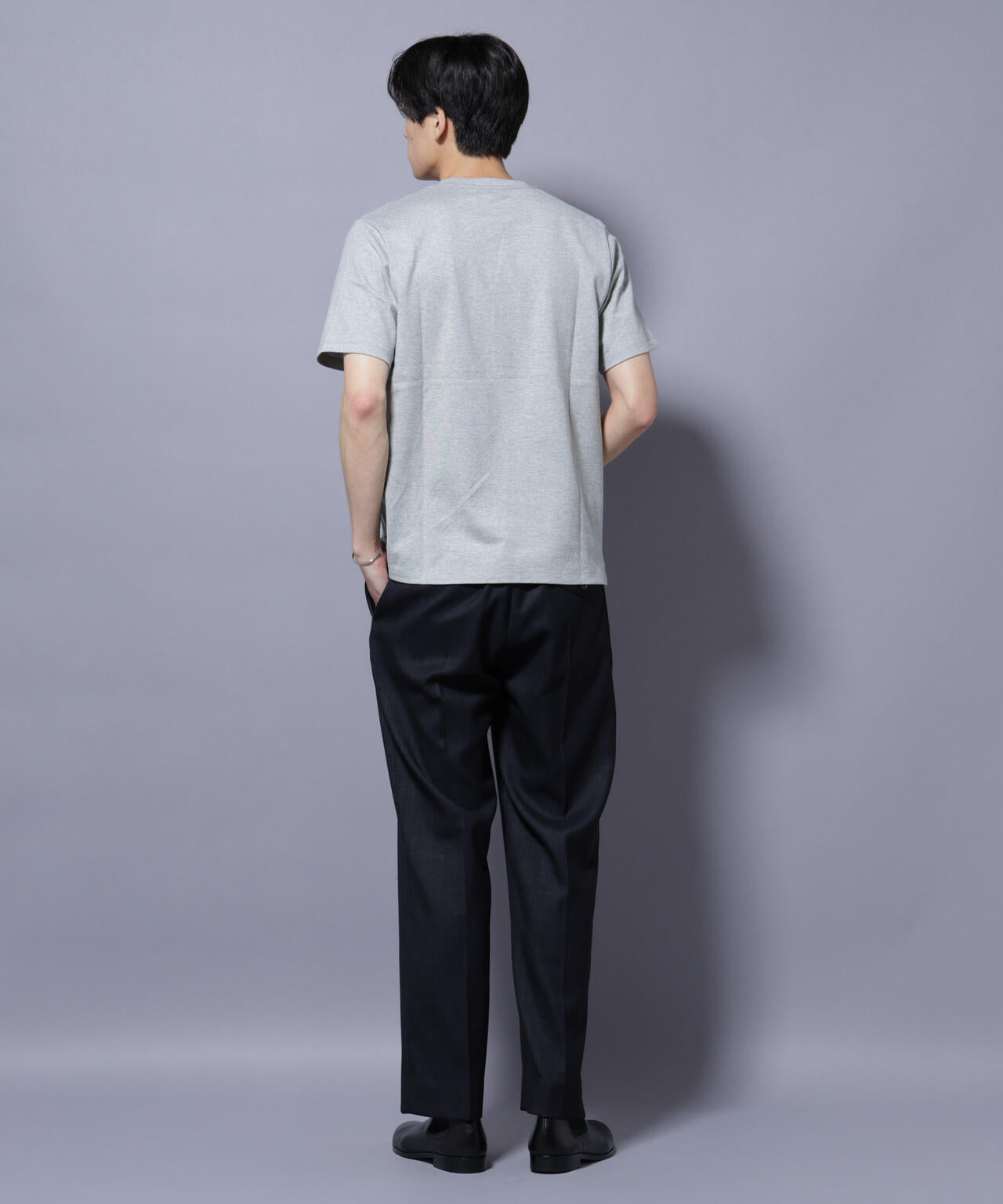 Anti Soaked(R) 汗染み防止 クルーネック レギュラーシルエットTシャツ 6685124202
