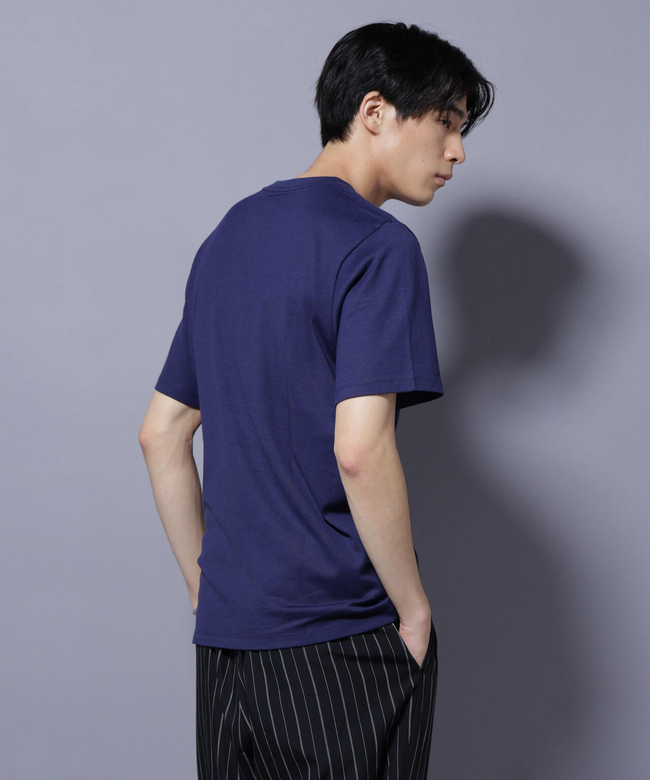 Anti Soaked(R) 汗染み防止 クルーネック レギュラーシルエットTシャツ 6685124202
