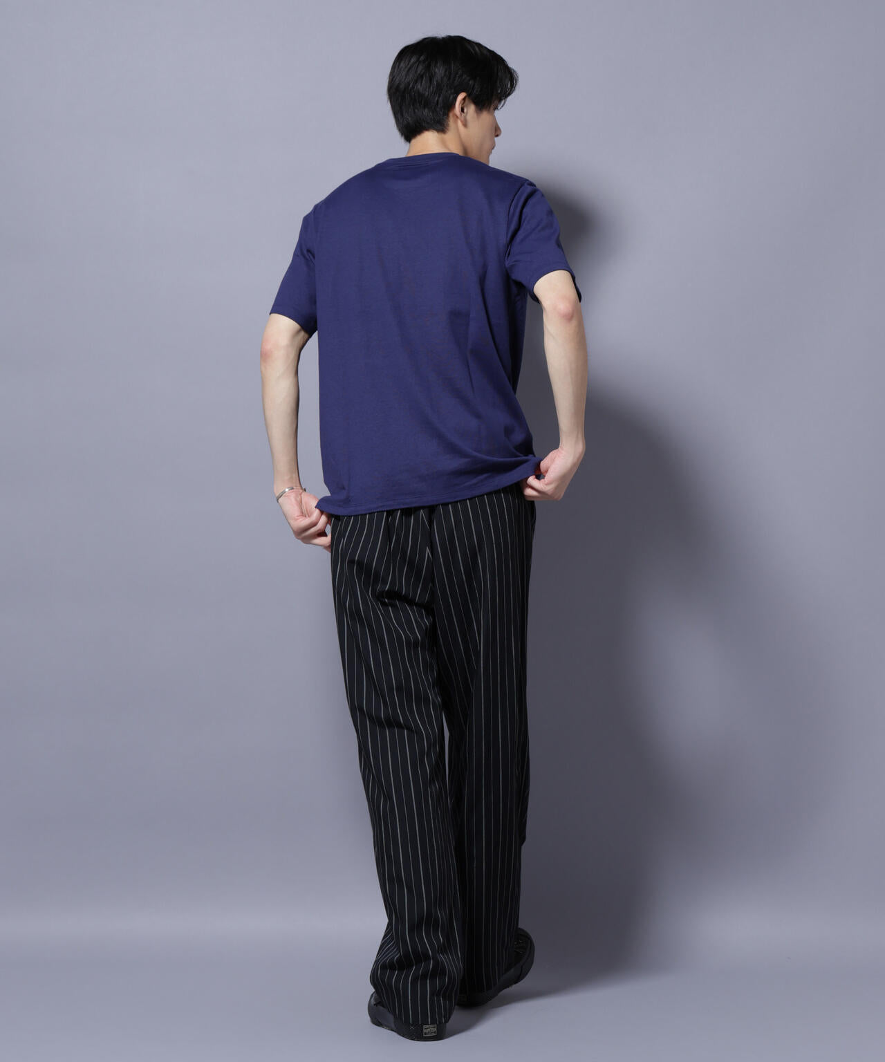 Anti Soaked(R) 汗染み防止 クルーネック レギュラーシルエットTシャツ 6685124202