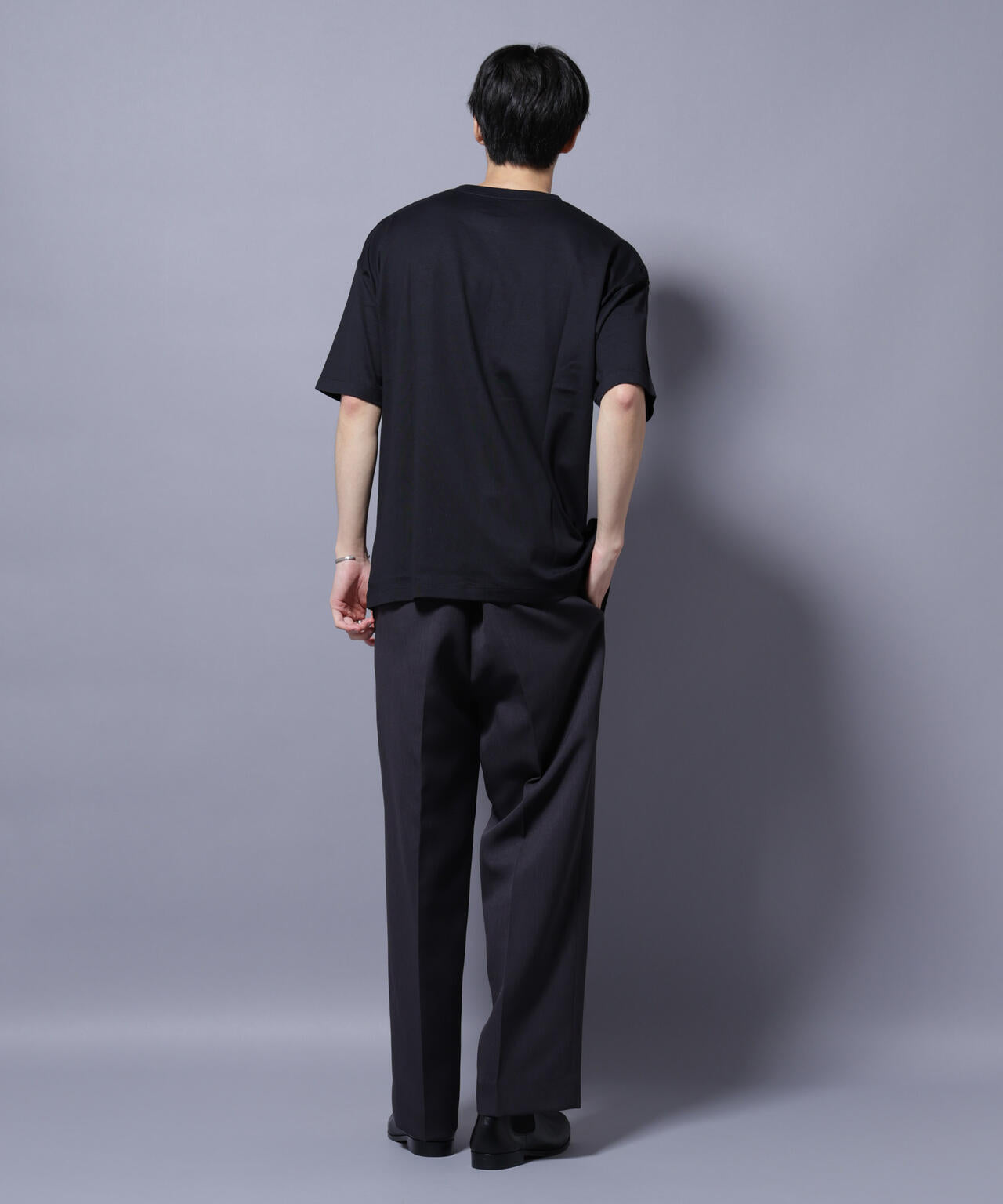 Anti Soaked(R)  汗染み防止 クルーネック ビッグシルエットTシャツ 6685124203