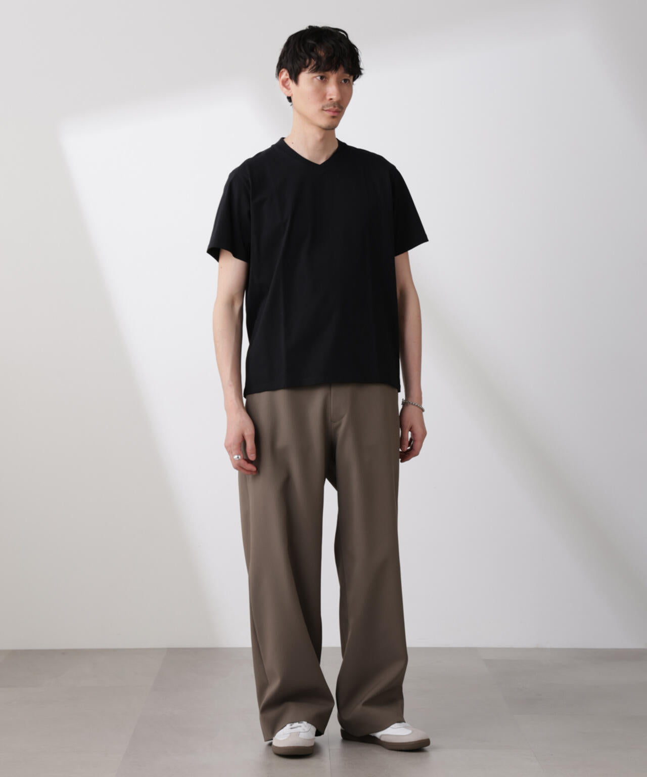 WEB限定/ジャケT(R) Vネック 半袖 6685124229