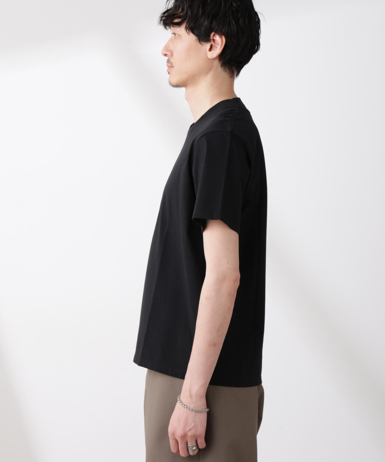 WEB限定/ジャケT(R) Vネック 半袖 6685124229