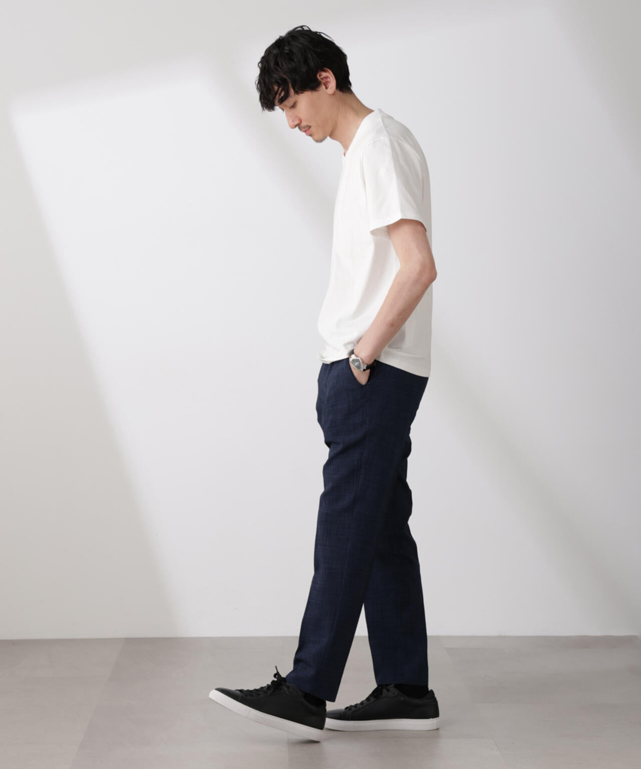 WEB限定/ジャケT(R) Vネック 半袖 6685124229