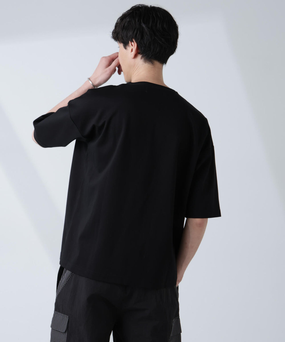 「NJ/CLUB」モクロディ ボートネック ビッグＴシャツ 6685124234