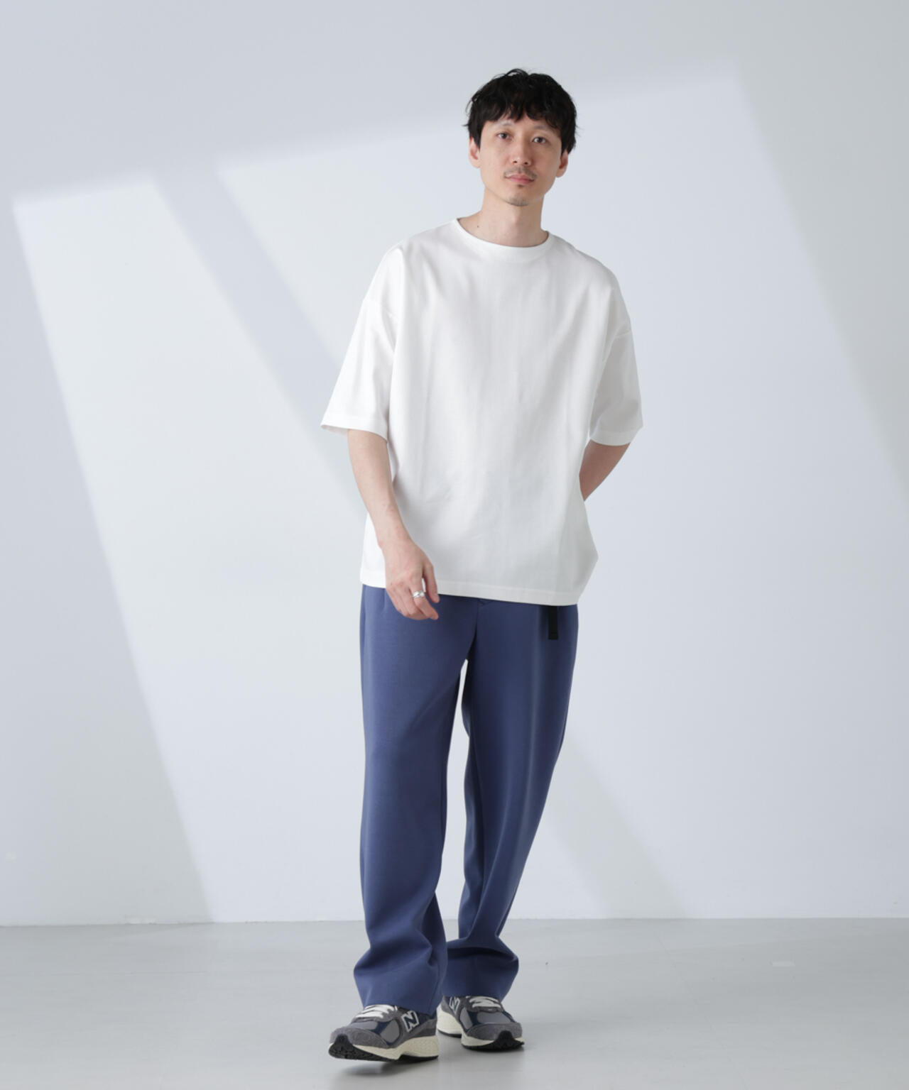 「NJ/CLUB」モクロディ ボートネック ビッグＴシャツ 6685124234
