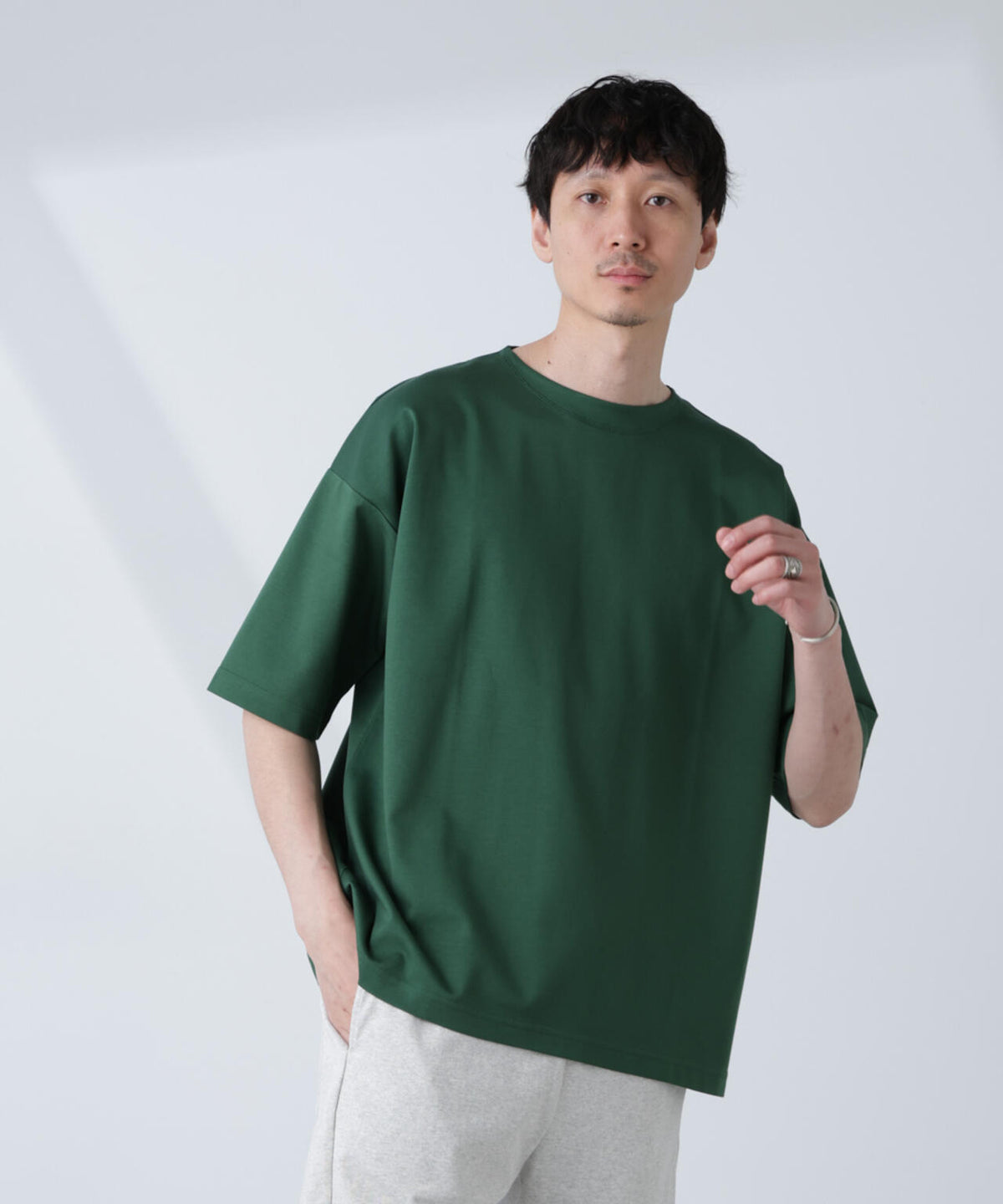 「NJ/CLUB」モクロディ ボートネック ビッグＴシャツ 6685124234