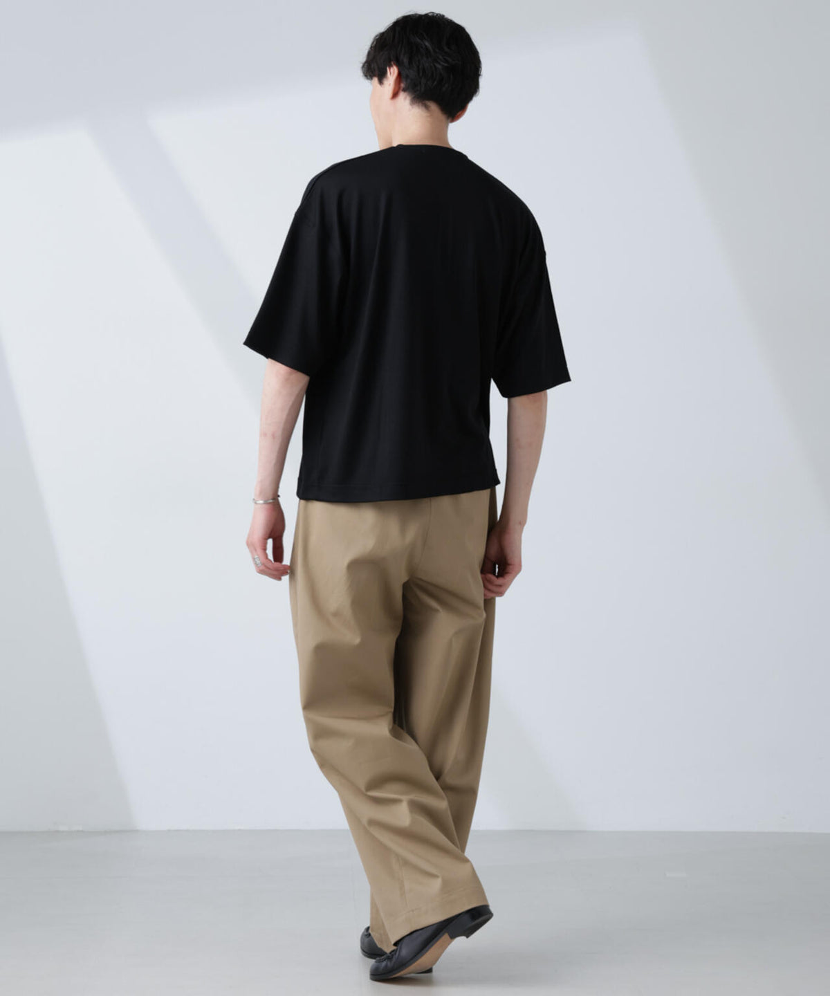 「ALL-DAYS COMFORT 100% WOOL」 ヘンリーネックTEE 6685124257
