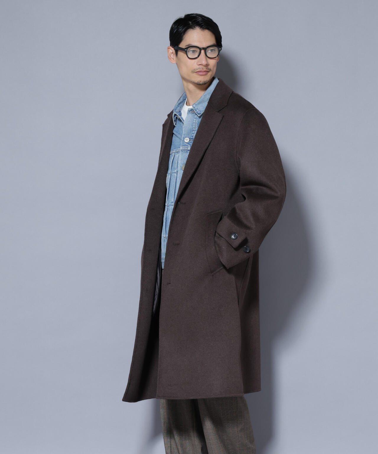 ウールリバーチェスターコート