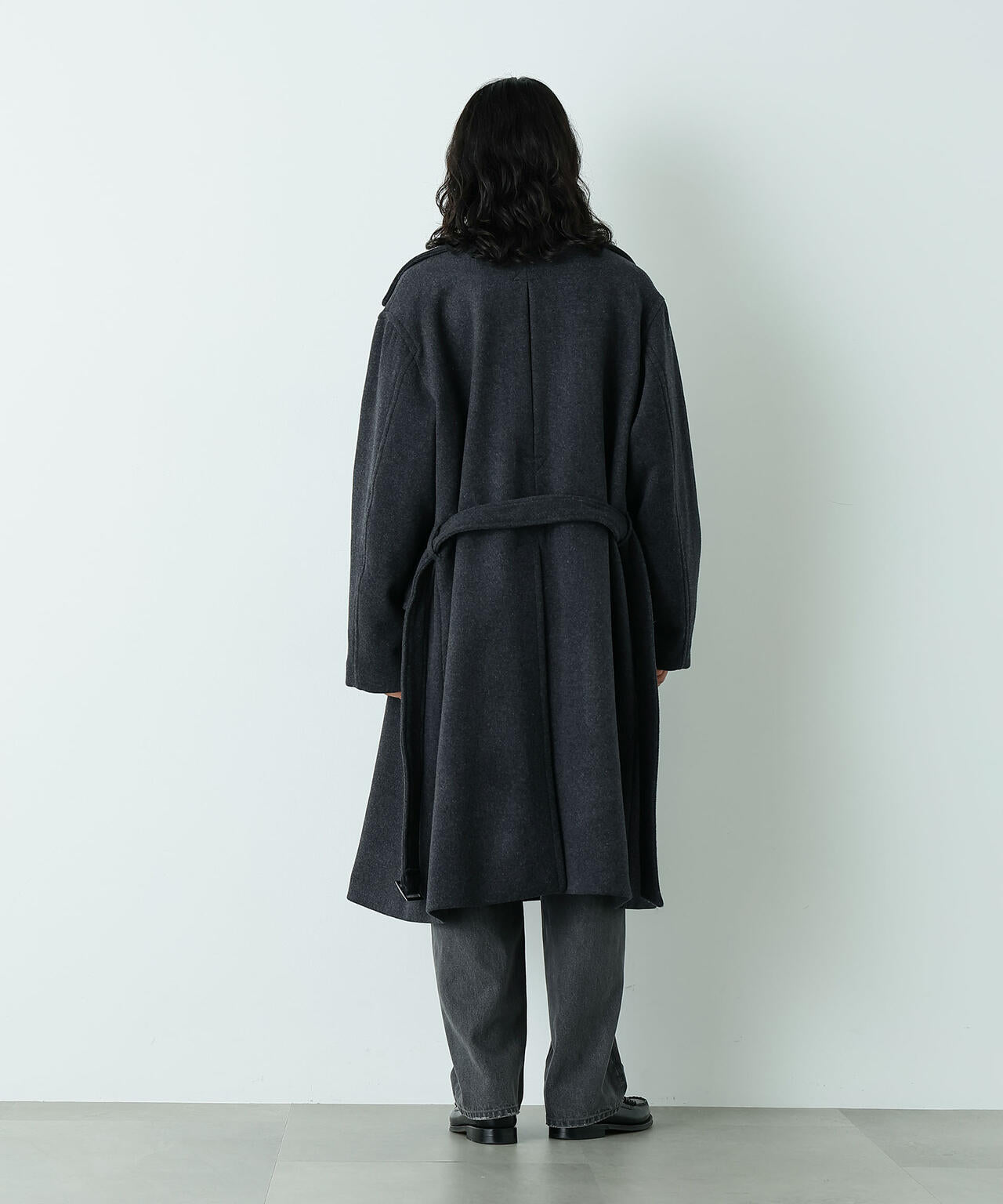 「HOTEL PALACE」ウールカシミヤ ロングコート 6685211210