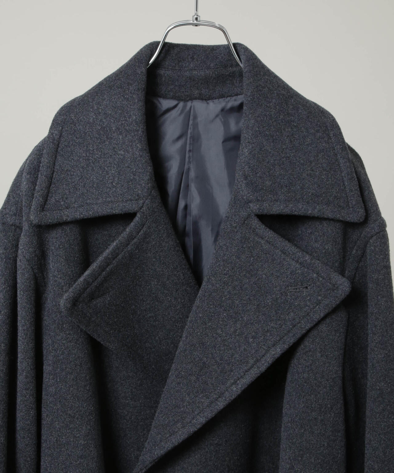 「HOTEL PALACE」ウールカシミヤ ロングコート 6685211210