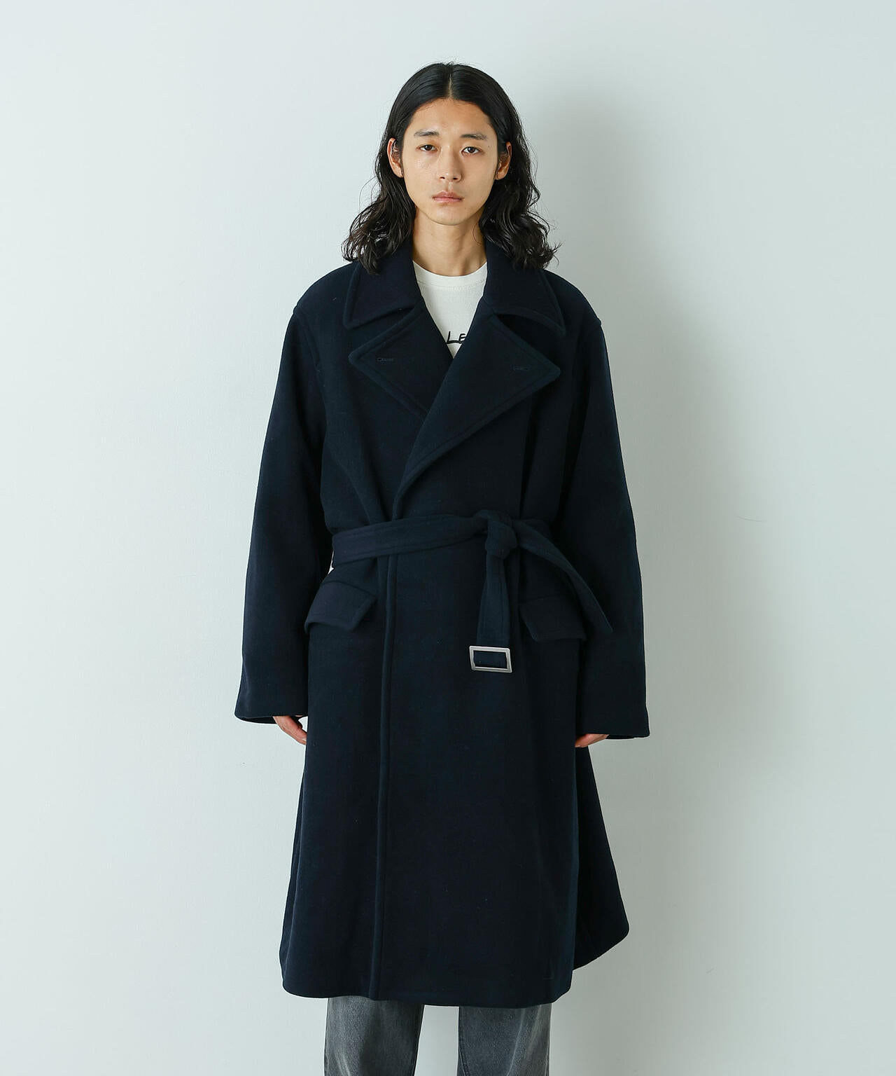 「HOTEL PALACE」ウールカシミヤ ロングコート 6685211210