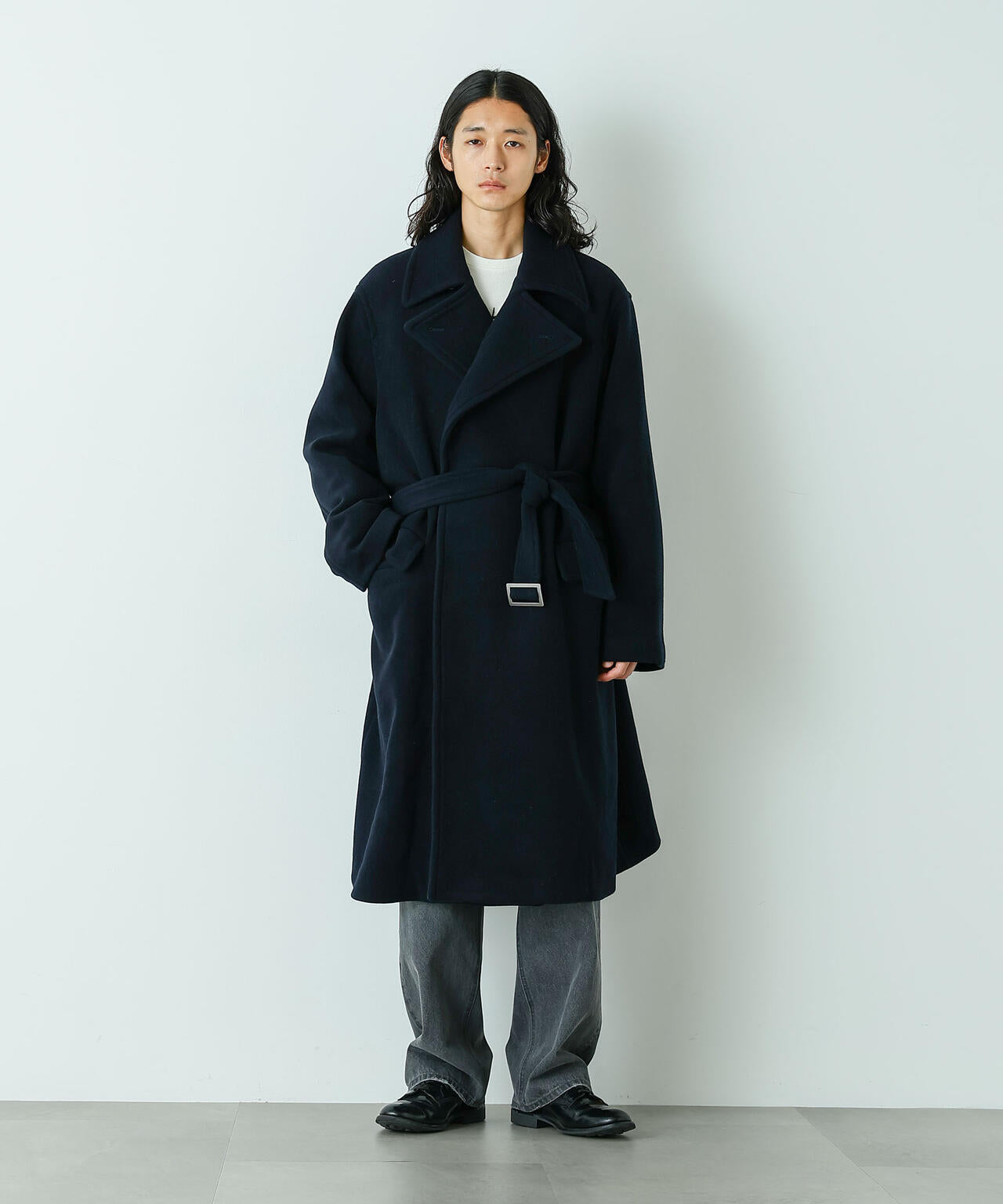 「HOTEL PALACE」ウールカシミヤ ロングコート