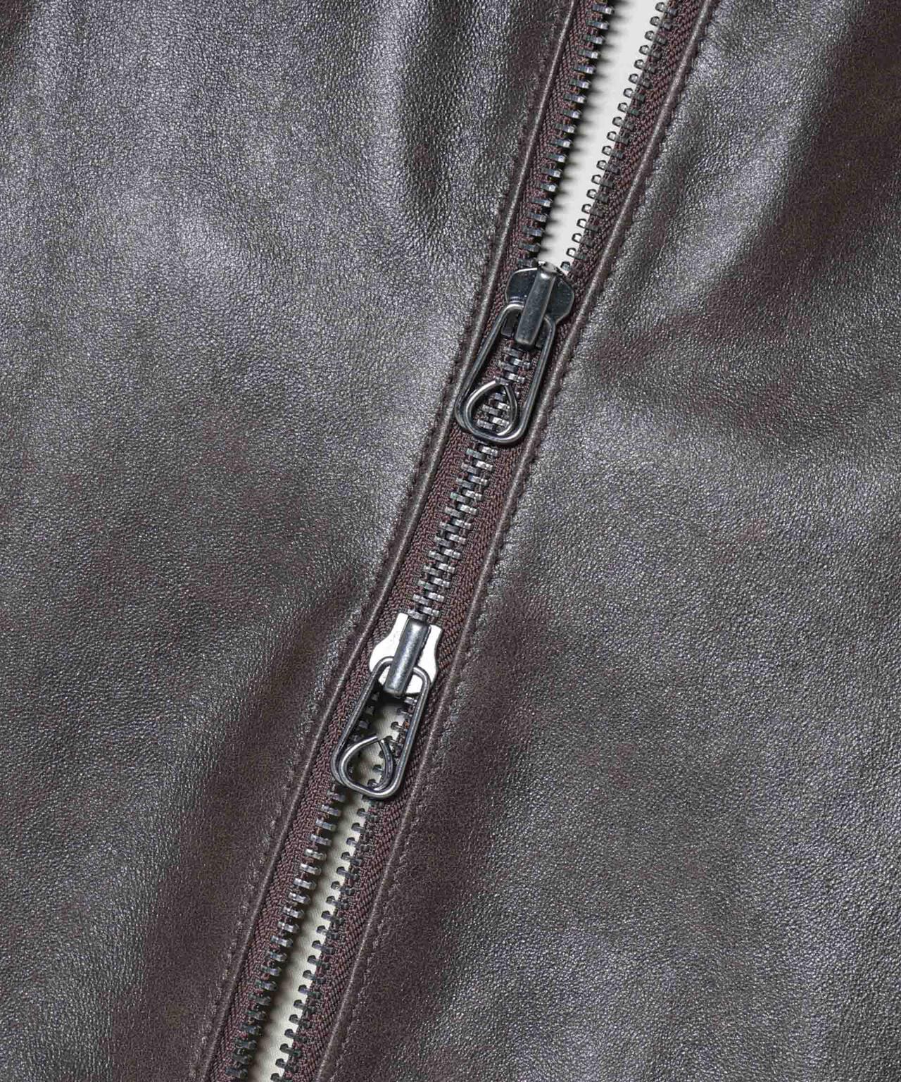 ｢ASSEMBLANC｣ ディストレスシープバルーンボンバージャケット 6685213204