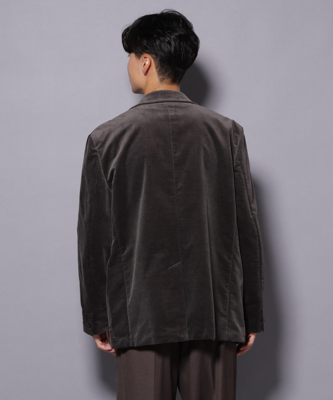 AIRコーデュロイ ダブルブレストジャケット/STRETCH（セットアップ可） 6685216205