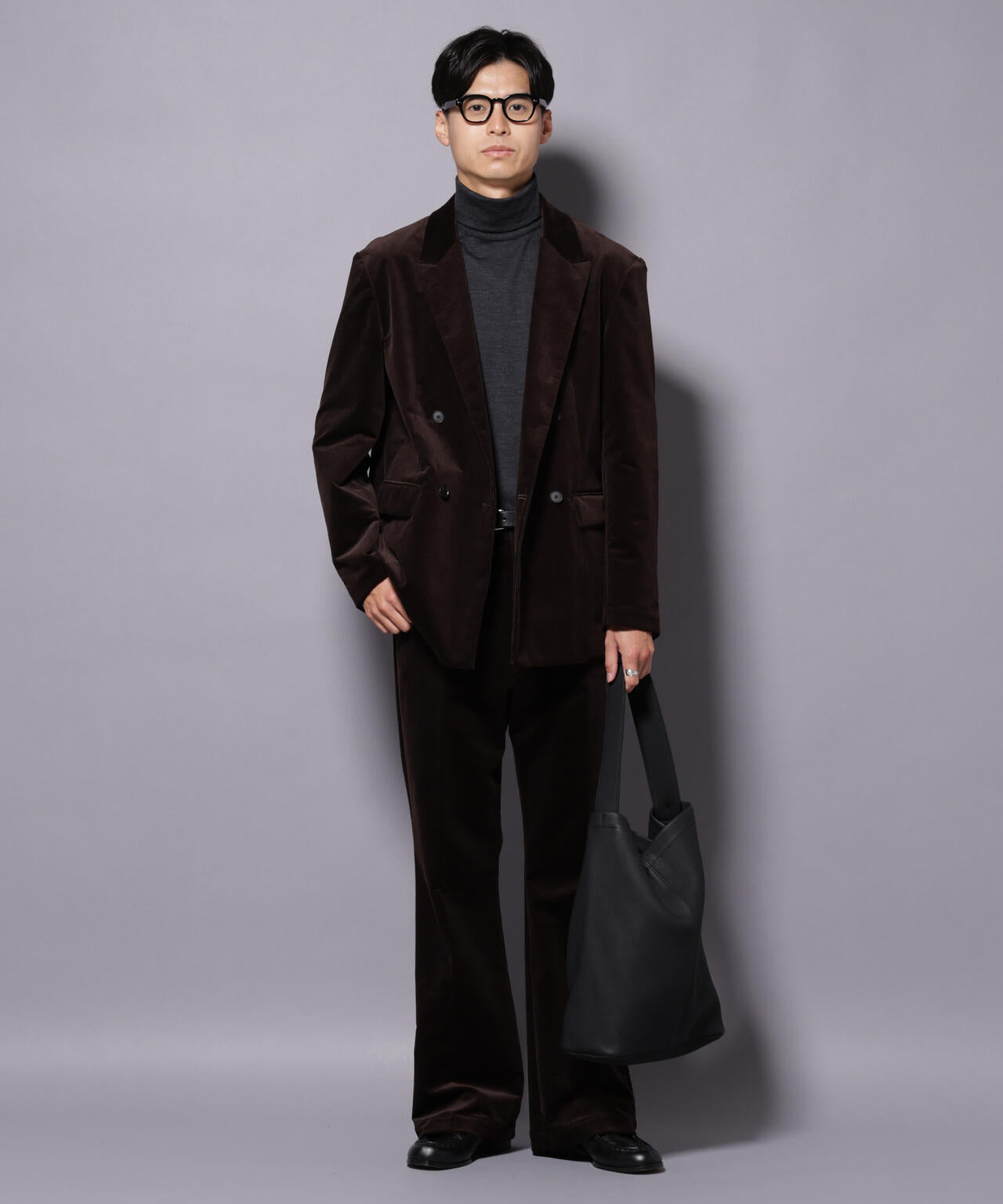 AIRコーデュロイ ダブルブレストジャケット/STRETCH（セットアップ可） 6685216205