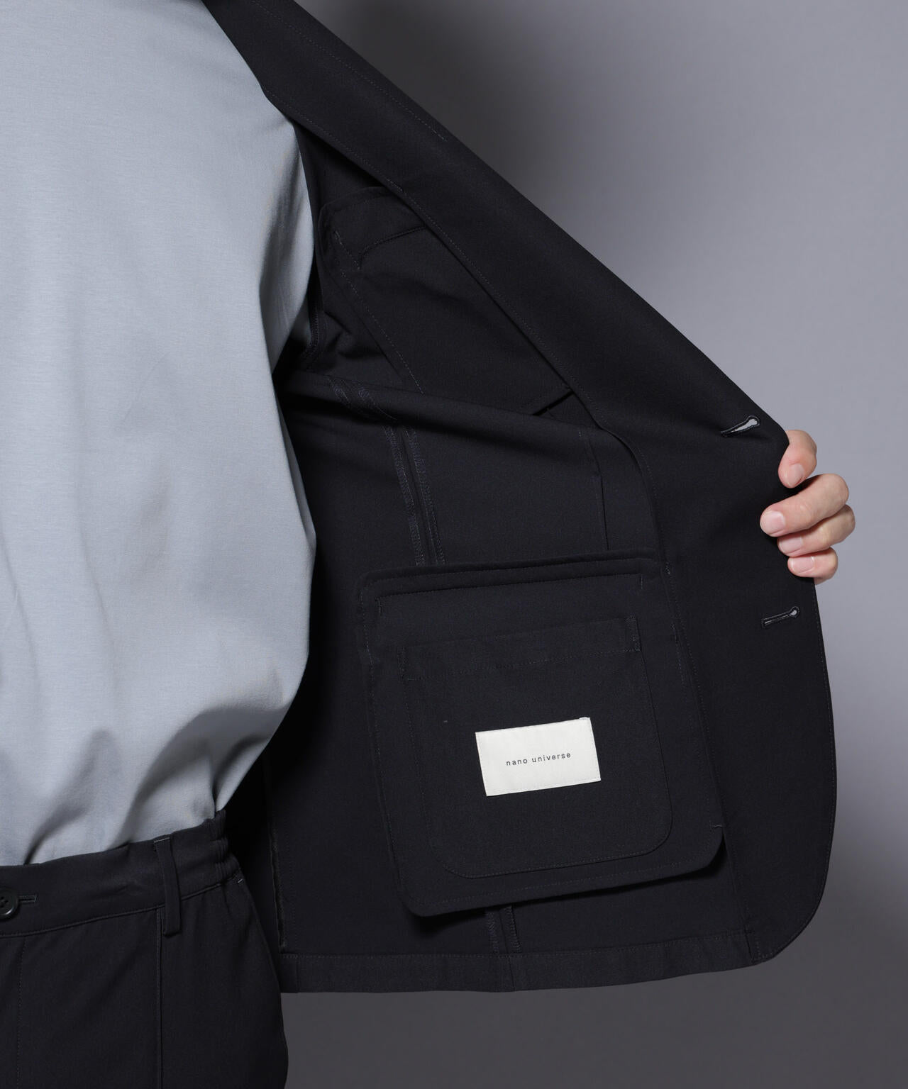 「N JACKET BASIC」TEXBRID(R) ツイルジャケット/ストレッチ・撥水(セットアップ可） 6685217202